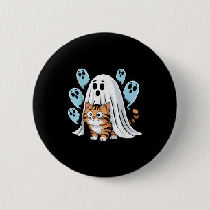 Katten Meme Grappige Soky Halloween Kitten  Ronde Button 5,7 Cm