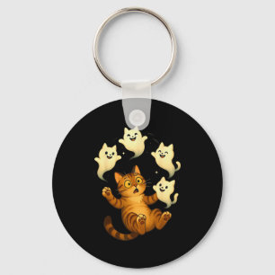 Katten Meme Grappige Soky Halloween Kitten  Sleutelhanger
