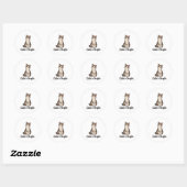 Katten > Mensen Gekte Kat Vrouw Sticker (Vel)