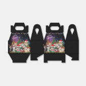 Katten Merry Kerstlight Bedankdoosjes (Uitgevouwen)