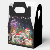 Katten Merry Kerstlight Bedankdoosjes (Geopend)