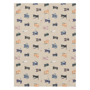 Katten & Messen Tafelkleed