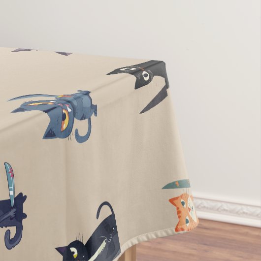 Katten & Messen Tafelkleed (Voorbeeld)