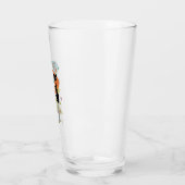 Katten met Boomerangs Retro Drink Glas | (Links)
