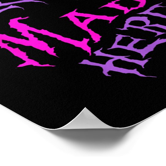 Katten met een mysterieuze glimlach waren hier all poster (Hoek)