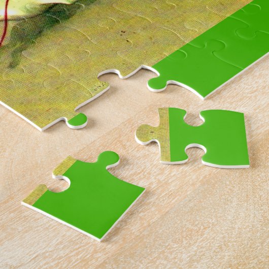 Katten met hoofdwieltjes op motorfietsen en fietse legpuzzel (Zijkant)