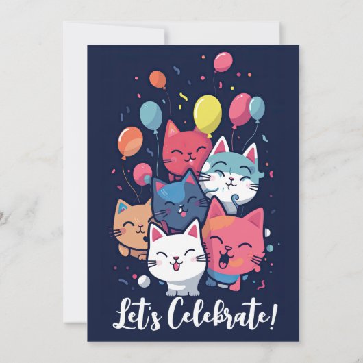 Katten met katten met katten en katten met katten  kaart (Achterkant)