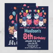 Katten met katten met katten en katten met katten  kaart (Voorkant / Achterkant)