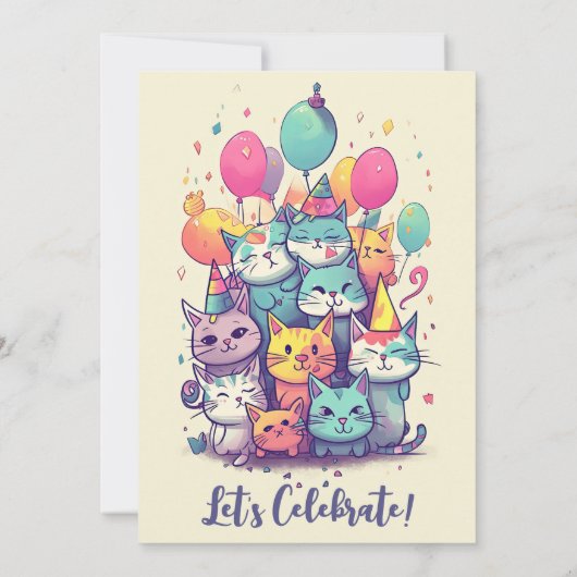 Katten met katten met katten en katten met katten kaart (Achterkant)