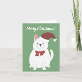 Katten met Kerstmanhoed Feestdagen Kaart