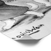 Katten met Kerstmis Louis Wain Poster (Hoek)