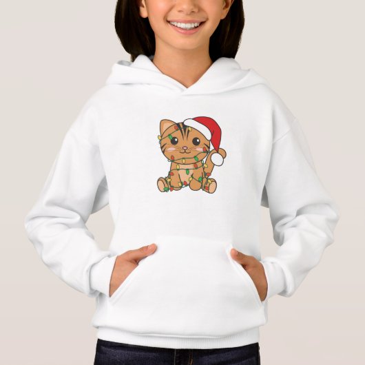 Katten met kerstwinterdieren (Voorkant)