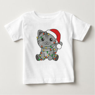Katten met kerstwinterdieren