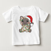 Katten met kerstwinterdieren (Voorkant)