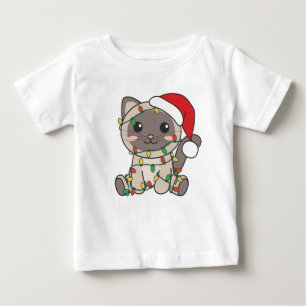 Katten met kerstwinterdieren