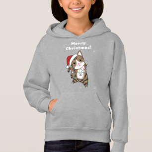 Katten met kerstwintersneeuw