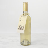 Katten Met Kittens Die Rechtop Lopen In Sneeuw Par Flessenhanger (Schuin)