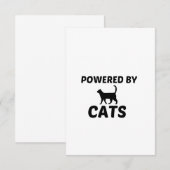 KATTEN MET KRACHT BEDANKKAART (Voorkant / Achterkant)