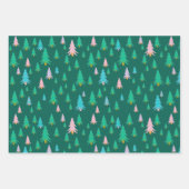 Katten met kreukbaar kerstpapier, flatplaat set va inpakpapier vel (Voorkant 2)