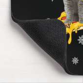 Katten Met Laserogen Grappige Zza Kat Kerst  Muismat (Hoek)