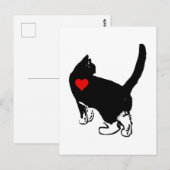Katten met liefde briefkaart (Voorkant / Achterkant)