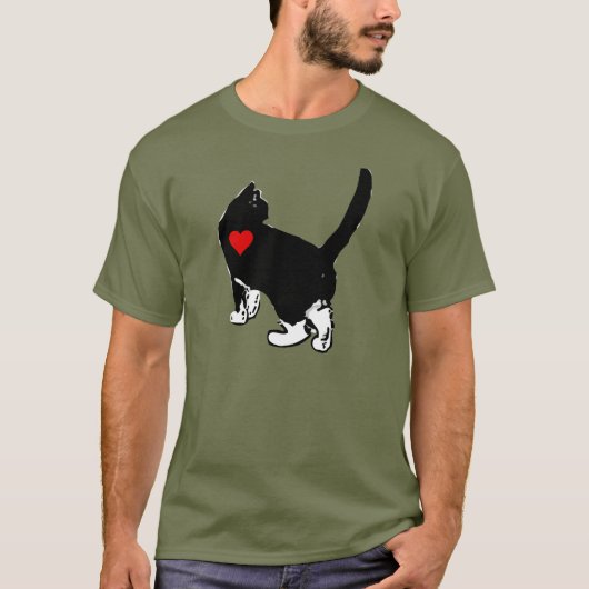 Katten met liefde t-shirt (Voorkant)