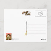 Katten met Mistletoe Briefkaart (Achterkant)