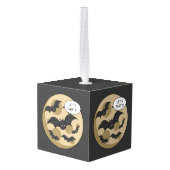 Katten met partij op volle maan decoratie (Achter hoekig)