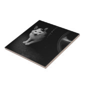 Katten met snor tegeltje (Zijkant)