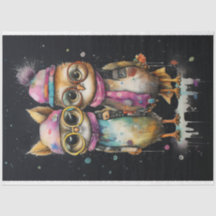 Katten met spatten van kleur: Artistieke Pixie Chi