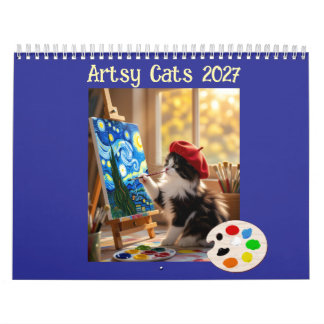 Katten met stijl 2027 Agenda Kalender
