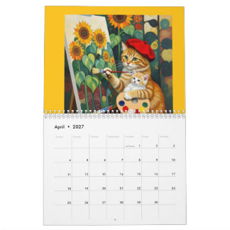 Katten met stijl 2027 Agenda Kalender