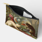  katten met visaccessoire zakje etui (Open)