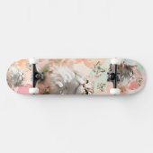 Katten met Vlinders Roze en Pastels Persoonlijk Skateboard (Horizontaal)