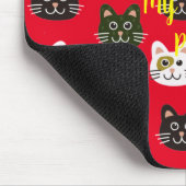 Katten mijn favoriete mensen muismat (Hoek)