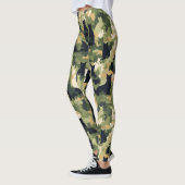 Katten militaire camouflage leggings (Links)