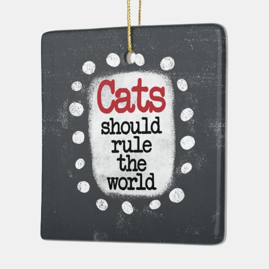 Katten moeten het Ornament regeren (Links)