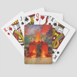 Katten mogen hem ook niet pokerkaarten