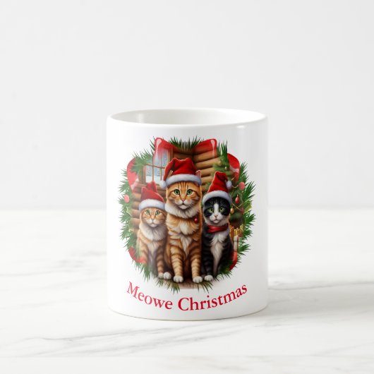 Katten mok voor kerst (Center)