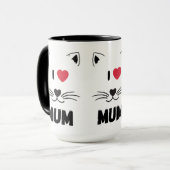 Katten mokken ik hou van mama (Voorkant links)