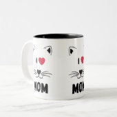 Katten mokken ik hou van mama (Voorkant links)