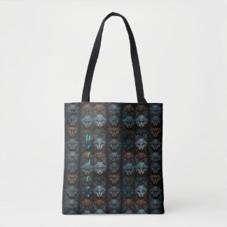 Katten Mooie Donkere Custom liefhebbers Personalis Tote Bag