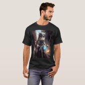 Katten Motorfiets Videogames T-shirt (Voorkant volledig)