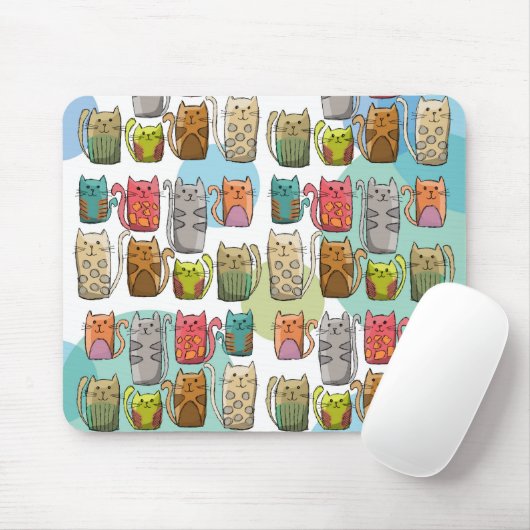 Katten! Muismat (Met muis)