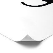 Katten Muzieknoten afspelen Poster (Hoek)