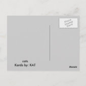 katten n briefkaart (Achterkant)