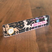  katten naambordje (Zijkant)