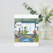 Katten Natuurlijke Vijand Grappig Briefkaart (Staand voorkant)
