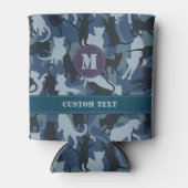 Katten Navy Camouflage Blikjeskoeler (Voorkant)