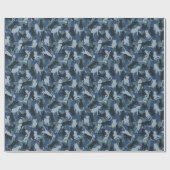 Katten Navy Camouflage Cadeaupapier (Vlak)